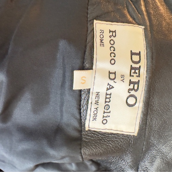 Dero By Rocco D’Amelio New York Leather Jacket - Picture 6 of 10